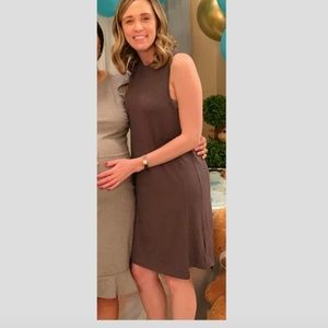 Gray tank dress